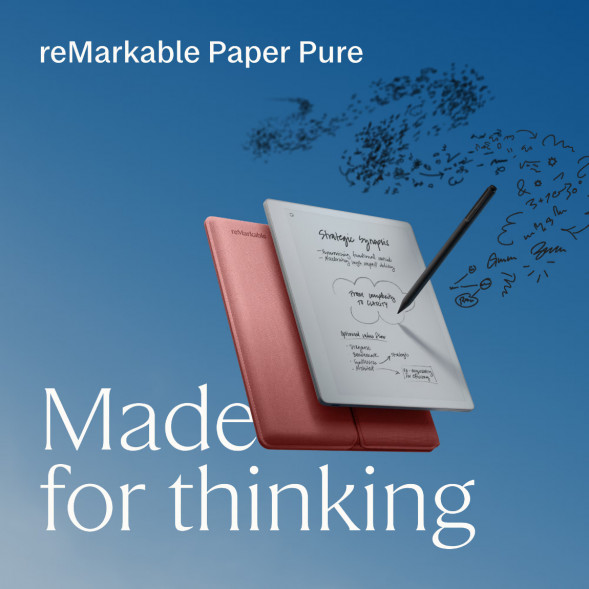Графический планшет reMarkable Paper Pure+Marker Plus+Sleeve Folio, Desert Pink в Пензе