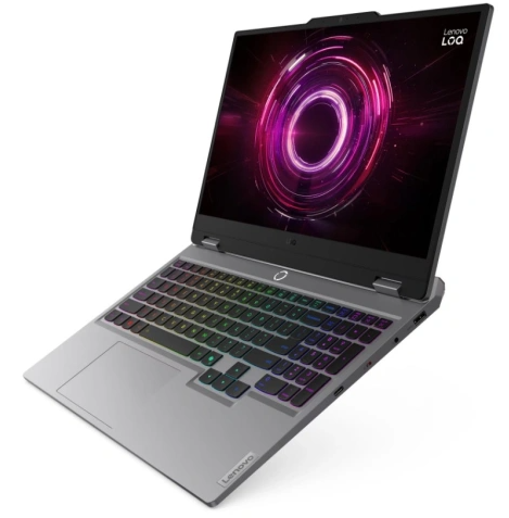 Ноутбук Lenovo LOQ 15AHP10 (83JG003EPB) (15.6 &amp;quot;, Ryzen 7 250 3.3 ГГц, 8 ядер, 16 Гб DDR5, 512 Гб SSD, GeForce RTX 5050, Windows 11 Home), Серый в Пензе