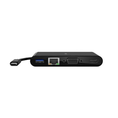 Док-станция Belkin USB-C Multimedia + Charge Adapter AVC004btBK, черный в Пензе