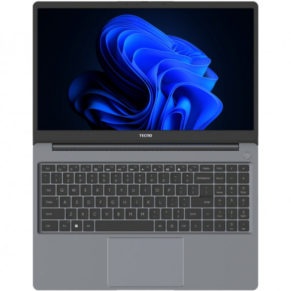 Ноутбук TECNO MegaBook K15SDA (15.6&amp;quot;, IPS, AMD Ryzen 5 7430U 2.3ГГц, 6 ядер, 16ГБ DDR4, 512ГБ SSD, AMD Radeon Graphics, Windows 11 Home), серый в Пензе