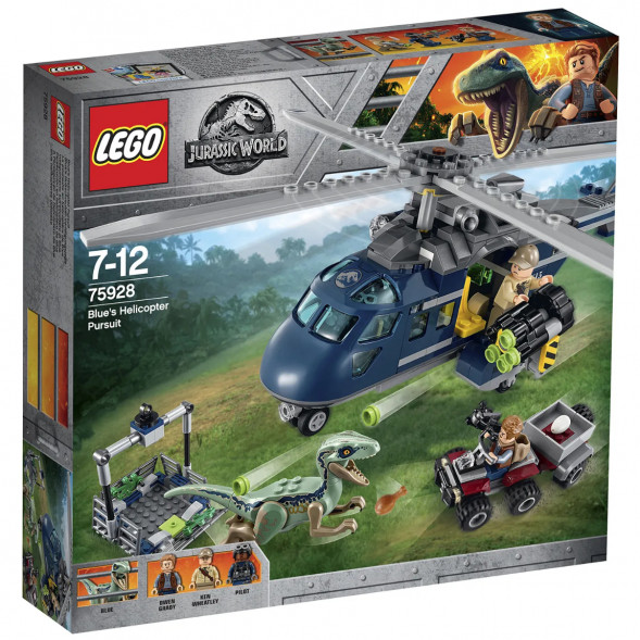 Конструктор LEGO Jurassic World 75928 Погоня за Блю на вертолёте  в Пензе