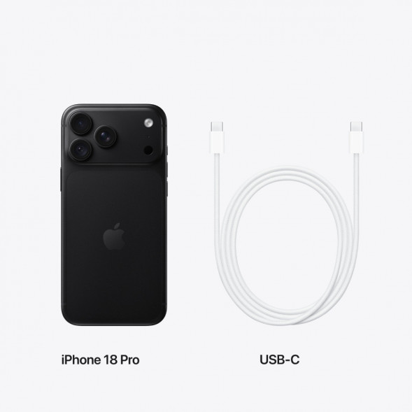 Смартфон Apple iPhone 18 Pro 256GB (eSIM), Black в Пензе
