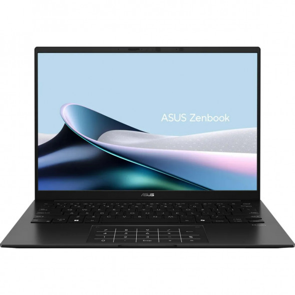 Ноутбук ASUS Zenbook 14 UM3406GA-QD132 (14&amp;quot;, OLED, AMD Ryzen AI 5 430 2ГГц, 4 ядра, 16ГБ LPDDR5x, 512ГБ SSD, AMD Radeon 840M, без ОС), черный в Пензе