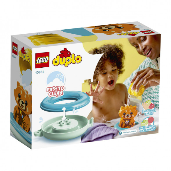 Конструктор LEGO DUPLO 10964 Приключения в ванной: Красная панда на плоту в Пензе