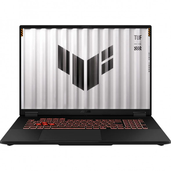 Ноутбук ASUS TUF Gaming A18 FA808PP-S8034 (18&amp;quot;, 2025, IPS, AMD Ryzen 9 8940HX 2.4ГГц, 16 ядер, 16ГБ DDR5, 512ГБ SSD, NVIDIA GeForce RTX 5070 8 ГБ, без ОС), серый в Пензе