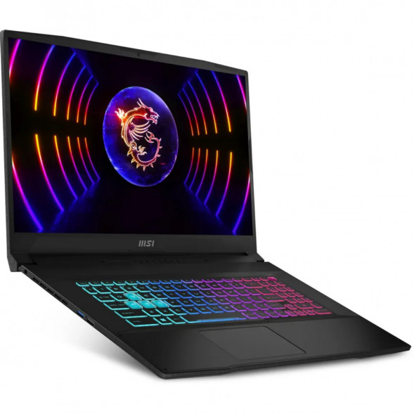 Ноутбук MSI Katana 17 B13VEK-1624XRUY (17.3&amp;quot;, IPS, Intel Core i5 13420H 2.1ГГц, 8 ядер, 16ГБ DDR5, 512ГБ SSD, NVIDIA GeForce RTX 4050 - 6 ГБ, без ОС), черный в Пензе