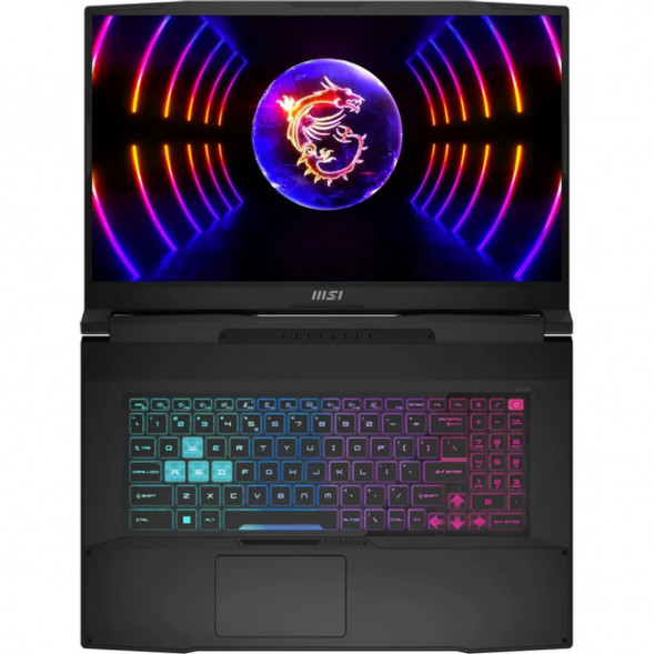 Ноутбук MSI Katana 17 B13VEK-1624XRUY (17.3&amp;quot;, IPS, Intel Core i5 13420H 2.1ГГц, 8 ядер, 16ГБ DDR5, 512ГБ SSD, NVIDIA GeForce RTX 4050 - 6 ГБ, без ОС), черный в Пензе