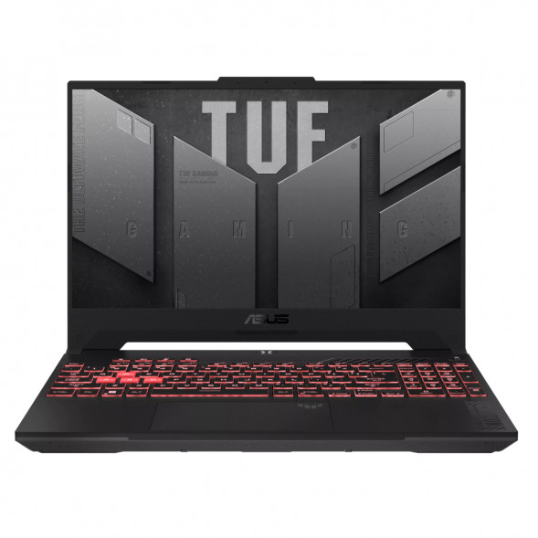Ноутбук ASUS TUF Gaming A17 FA707NUG-HX156 (17.3&amp;quot;, IPS, 6 ядер, AMD Ryzen 7 7445HS 3.2 ГГц, 16 ГБ DDR5, SSD 512 ГБ, NVIDIA GeForce RTX 4050 - 6 ГБ, без ОС), черный в Пензе