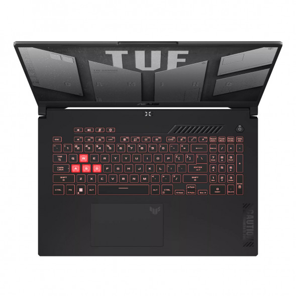 Ноутбук ASUS TUF Gaming A17 FA707NUG-HX156 (17.3&amp;quot;, IPS, 6 ядер, AMD Ryzen 7 7445HS 3.2 ГГц, 16 ГБ DDR5, SSD 512 ГБ, NVIDIA GeForce RTX 4050 - 6 ГБ, без ОС), черный в Пензе