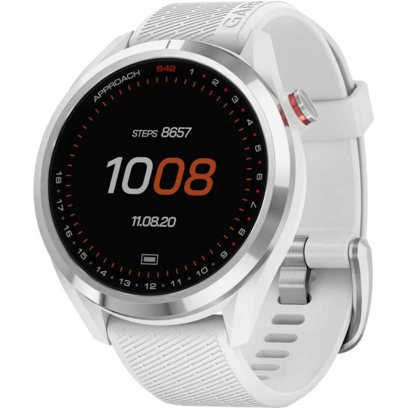 Умные часы для гольфа Garmin Approach S42, белый 010-02572-01 в Пензе