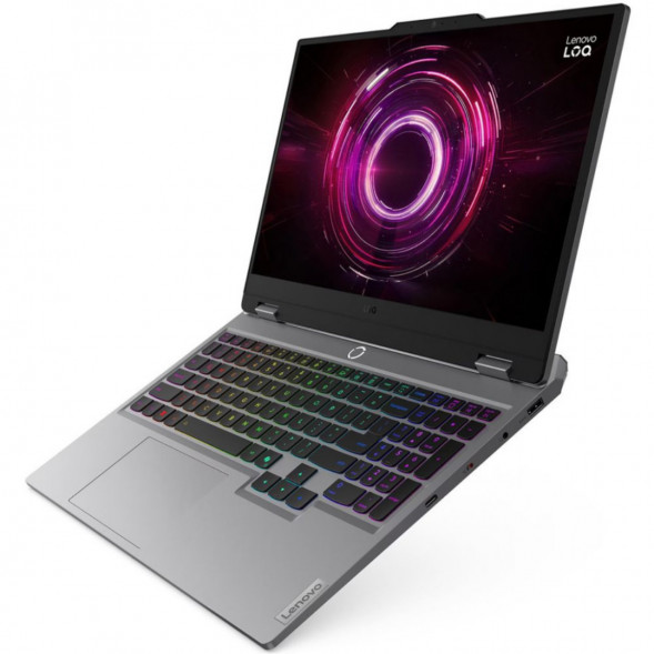 Ноутбук Lenovo LOQ 15AHP10 (83JG003DPB) (15.6&amp;quot;,  IPS, AMD Ryzen 5 220, 6 ядер, 16 ГБ DDR5, SSD 512 ГБ, NVIDIA GeForce RTX 5050 - 8 ГБ, без ОС), серый в Пензе