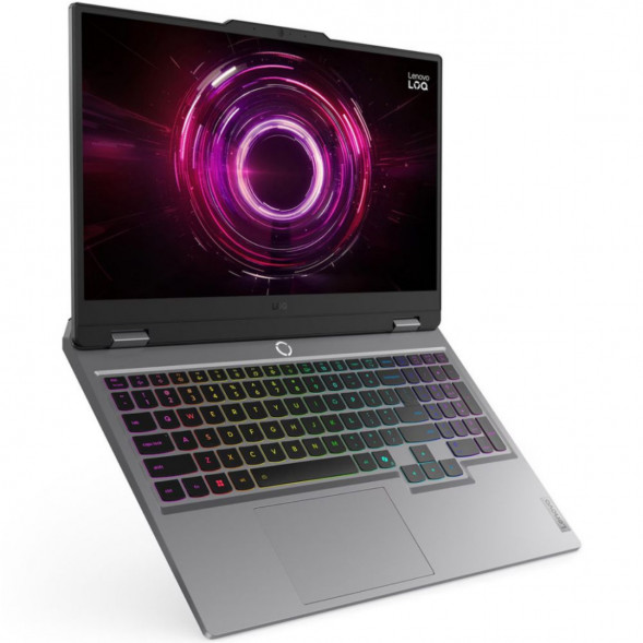 Ноутбук Lenovo LOQ 15AHP10 (83JG003DPB) (15.6&amp;quot;,  IPS, AMD Ryzen 5 220, 6 ядер, 16 ГБ DDR5, SSD 512 ГБ, NVIDIA GeForce RTX 5050 - 8 ГБ, без ОС), серый в Пензе