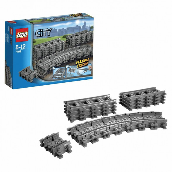Конструктор LEGO City Trains 7499 Гибкие пути в Пензе