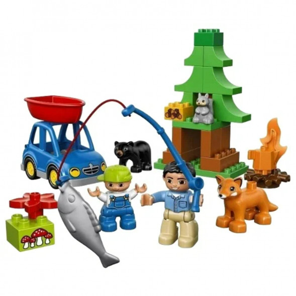 Конструктор LEGO DUPLO 10583 Рыбалка в лесу в Пензе