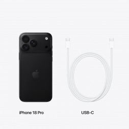 Смартфон Apple iPhone 18 Pro 512GB (eSIM), Black
