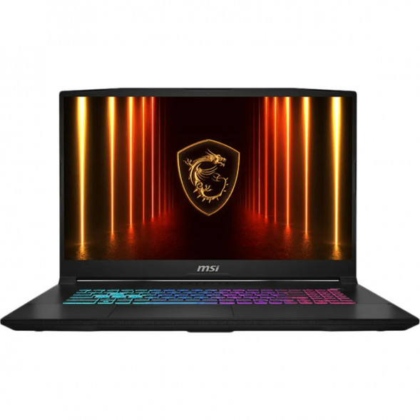 Ноутбук MSI Katana 17 HX B14WGK-274XRU (17.3&amp;quot;, IPS, Intel Core i7 14650HX 2.2ГГц, 16 ядер, 32ГБ DDR5, 1ТБ SSD, NVIDIA GeForce RTX 5070 - 8 ГБ, TGP 115Вт, без ОС), черный в Пензе