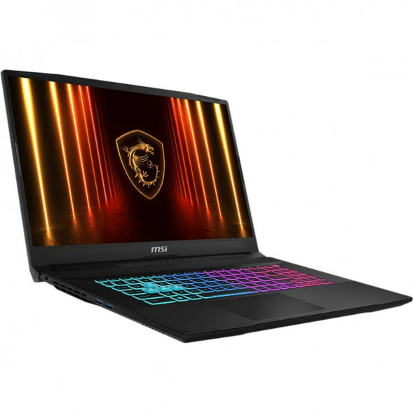 Ноутбук MSI Katana 17 HX B14WGK-274XRU (17.3&amp;quot;, IPS, Intel Core i7 14650HX 2.2ГГц, 16 ядер, 32ГБ DDR5, 1ТБ SSD, NVIDIA GeForce RTX 5070 - 8 ГБ, TGP 115Вт, без ОС), черный в Пензе