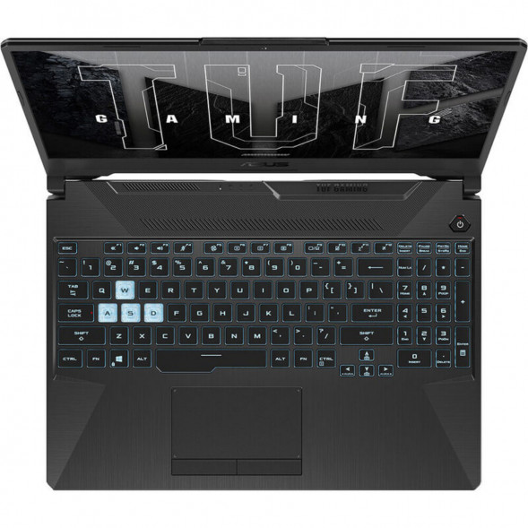 Ноутбук ASUS TUF Gaming A15 FA506NCG-HN199W (15.6&amp;quot;, IPS, AMD Ryzen 7 7445HS 3.2 ГГц, 6 ядер, 16 ГБ DDR5, SSD 512 ГБ, GeForce RTX 3050, Windows 11 Home), черный в Пензе