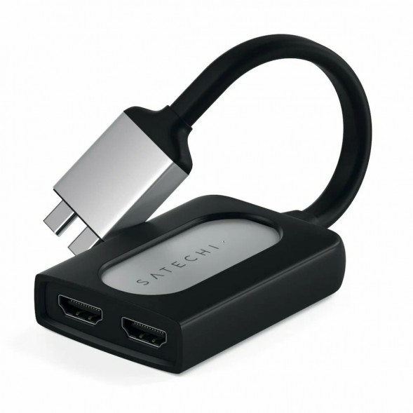 Адаптер Satechi USB-C Dual 4K HDMI Adapter (2xHDMI, USB Type-C) в Пензе