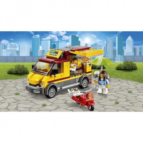 Конструктор LEGO City Great Vehicles 60150 Фургон-пиццерия в Пензе