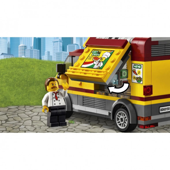 Конструктор LEGO City Great Vehicles 60150 Фургон-пиццерия в Пензе