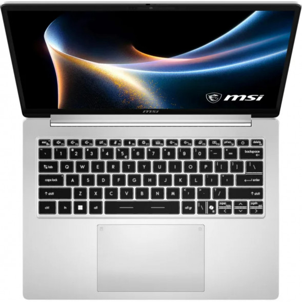 Ноутбук MSI Modern 14S AI+ G3MG-010XRU (14&amp;quot;, OLED, Intel Core Ultra 7 355 2.3ГГц, 8 ядер, 16ГБ DDR5, 512ГБ SSD, Intel Graphics, без ОС), серебристый в Пензе