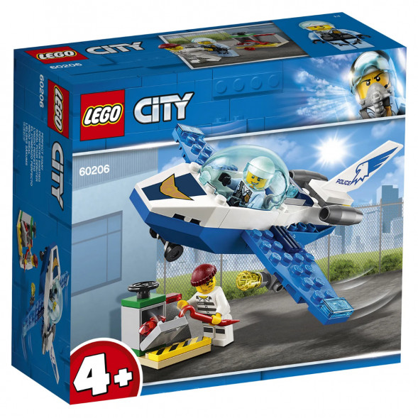 Конструктор LEGO City Police 60206 Воздушная полиция: патрульный самолет в Пензе