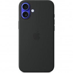 Чехол Apple для iPhone 16 Plus Silicone MagSafe, черный (MYY93ZM/A)