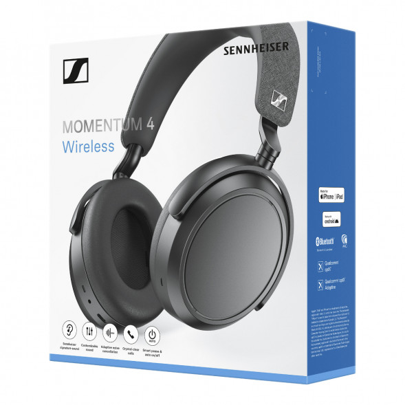 Беспроводные наушники Sennheiser Momentum 4 Wireless, Graphite в Пензе