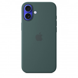 Чехол Apple для iPhone 16 Plus Silicone MagSafe, Lake Green (MYYH3ZM/A)