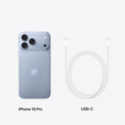 Смартфон Apple iPhone 18 Pro 2TB (eSIM), Glacier