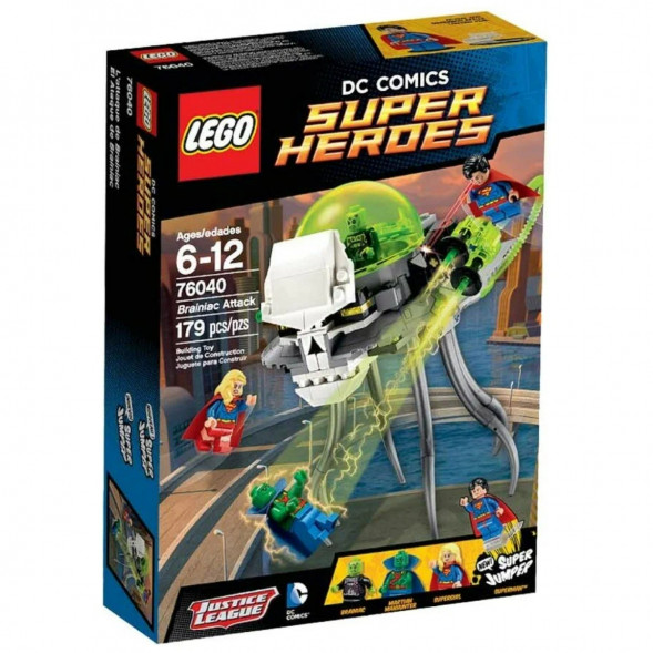 Конструктор LEGO Super Heroes 76040 Атака Брейниака в Пензе