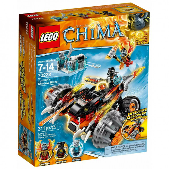 Конструктор LEGO Legends of Chima 70222 Огненный Вездеход Тормака в Пензе