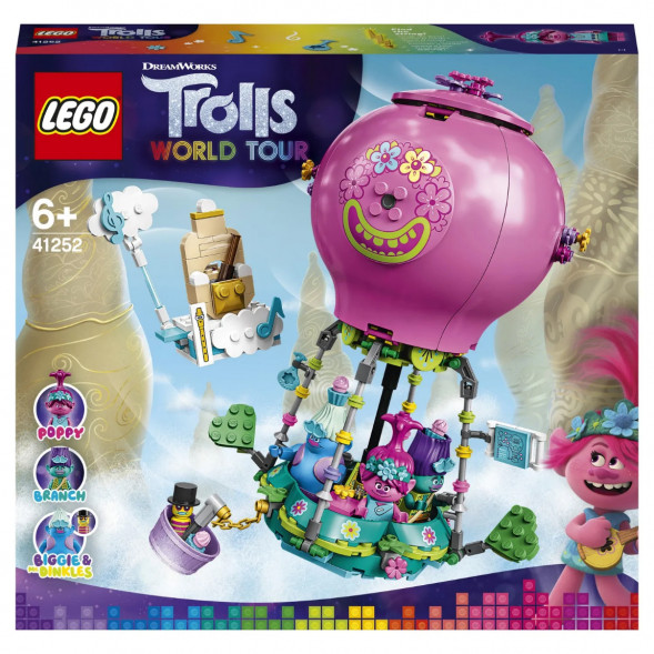 Конструктор LEGO Trolls 41252 Путешествие Розочки на воздушном шаре в Пензе