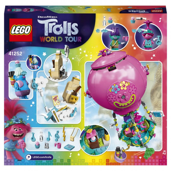 Конструктор LEGO Trolls 41252 Путешествие Розочки на воздушном шаре в Пензе