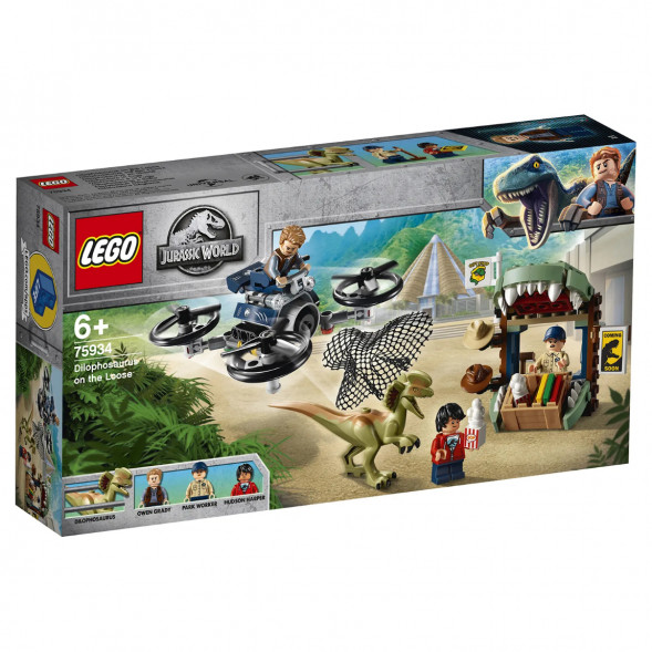 Конструктор LEGO Jurassic World 75934 Побег дилофозавра в Пензе