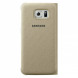 Чехол для Samsung Galaxy S6 S-View Cover (EF-CG920BFE), Gold в Пензе