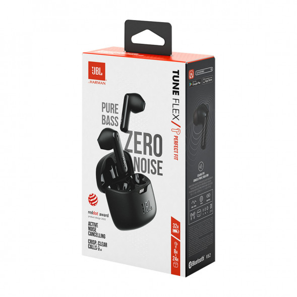 Беспроводные наушники JBL Tune FLEX, Black в Пензе