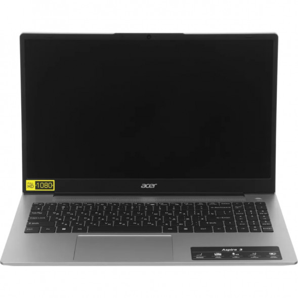 Ноутбук Acer Aspire 3 A325-42 (15.6&amp;quot;, IPS, AMD Ryzen 7 7730U 2ГГц, 8 ядер, 16ГБ DDR4, 512ГБ SSD, AMD Radeon Graphics, без ОС), серебристый в Пензе