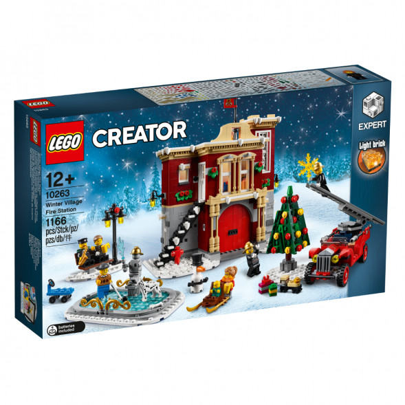 Конструктор LEGO Creator 10263 Пожарная часть в зимней деревне в Пензе