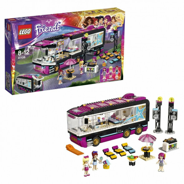 Конструктор LEGO Friends 41106 Поп звезда: гастроли в Пензе