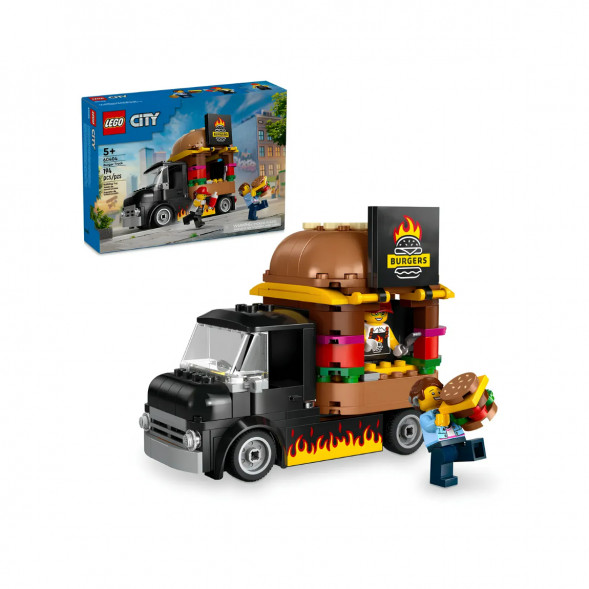 Конструктор LEGO City 60404 Бургерная на колесах в Пензе
