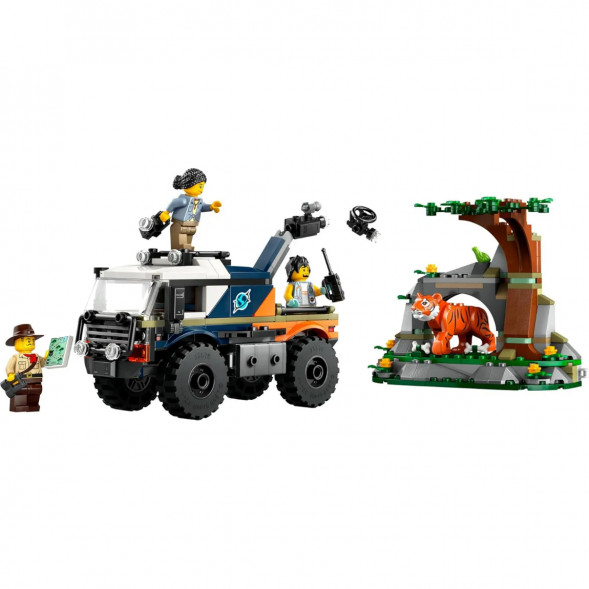 Конструктор LEGO City 60426 Внедорожный грузовик Исследователь джунглей в Пензе