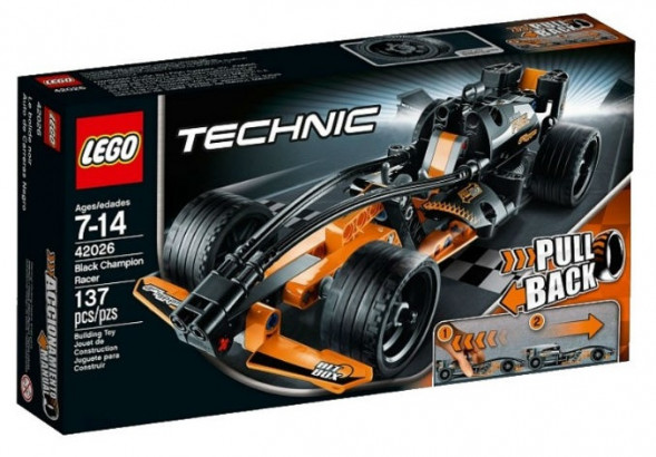 Конструктор LEGO Technic 42026 Чёрный гоночный автомобиль в Пензе