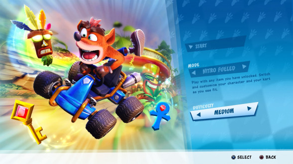 Crash Team Racing Nitro-Fueled [PS4, английская версия] в Пензе