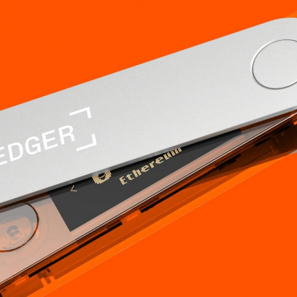 Аппаратный криптокошелек Ledger Nano X, BTC Orange  в Пензе