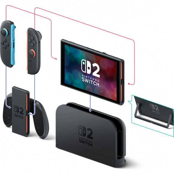 Игровая приставка Nintendo Switch 2, черный в Пензе