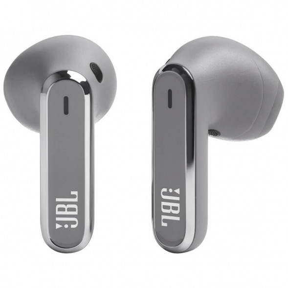 Беспроводные наушники JBL Live Flex, серебристый в Пензе