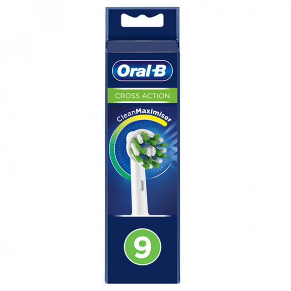 Насадки на зубные щетки Oral-B Cross Action, 9 шт. в Пензе