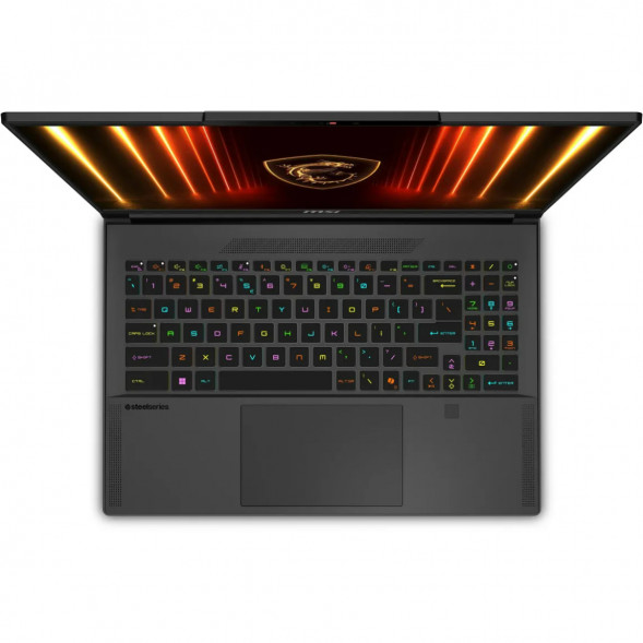 Ноутбук игровой MSI Stealth 16 AI A2HWFG-086XRU (16&amp;quot;, Intel Core Ultra 7, 32ГБ, 1ТБ SSD, RTX 5060, FreeDOS), черный в Пензе